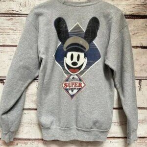 DISNEY Vintage Oswald the Lucky Rabbit Super Service Sweatshirt